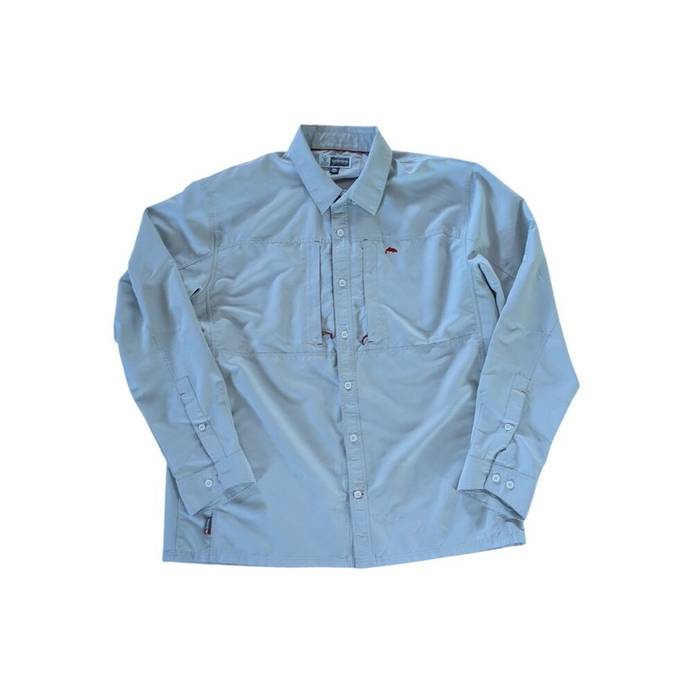 Simms Long Sleeve Vented Fly Fishing Shirt